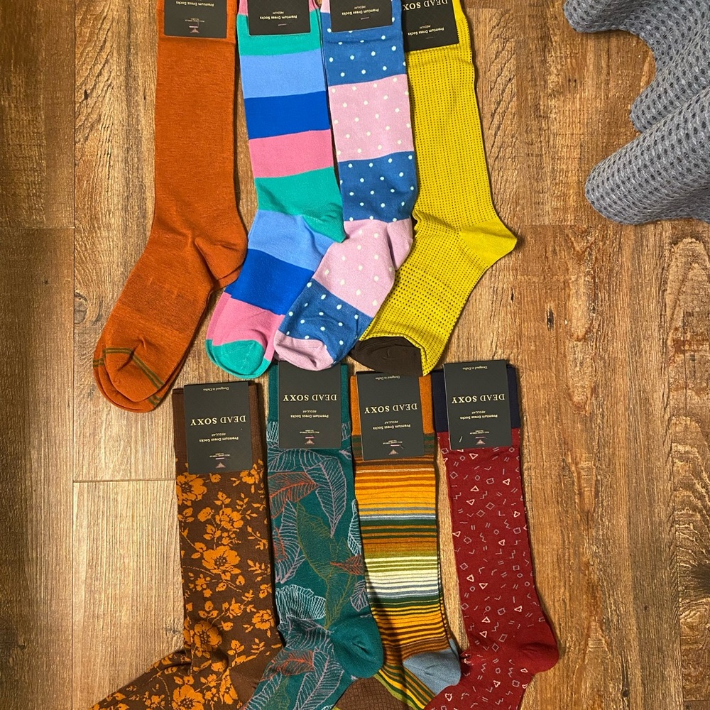 Dead Soxy dress socks 8 pack